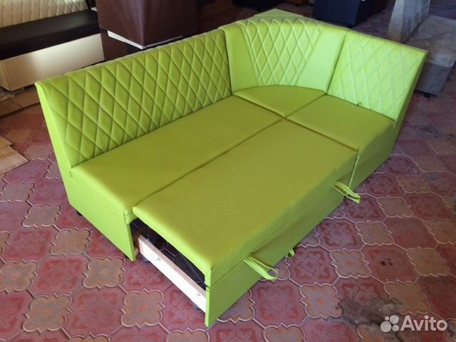 Кухонный угловой диван, со спальным местом
