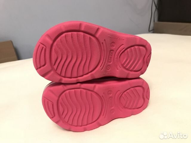 Сапоги резиновые crocs c 6-7