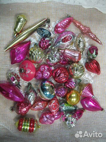 Елочные игрушки больше 500шт. Есть на прищепках