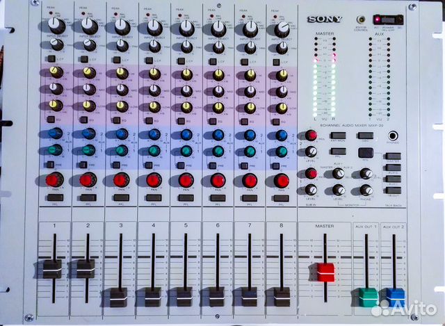 Микшер Sony MXP-29 8 channel Direct out mode