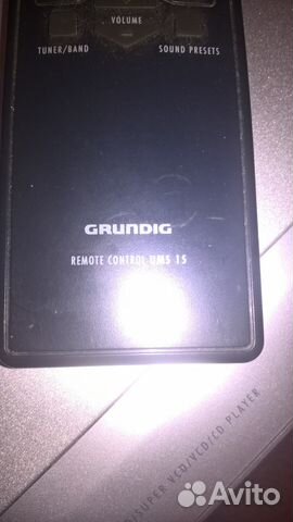 Пульт от от музыкального центра grundig