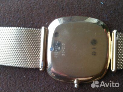 Золотые часы Longines с бриллиантами