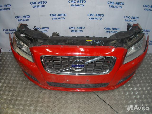 Бампер передний ноускат Вольво S80 V70 B5254T