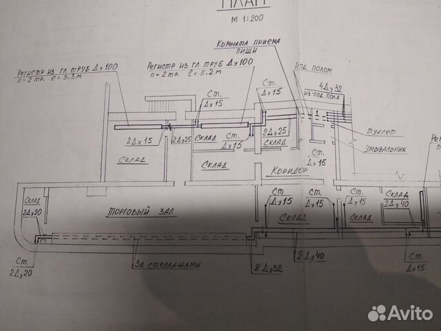 Торговое помещение, 205 м²