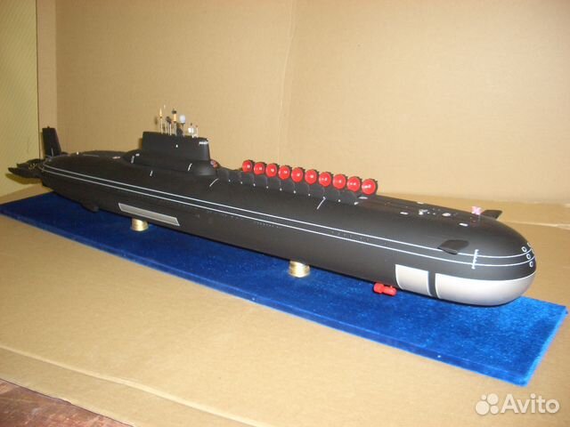 Модель подводной лодки проект 941