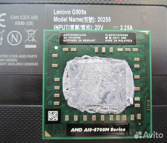 AMD A10-Series A10 5750M (AM5750DEC44HL) процессор