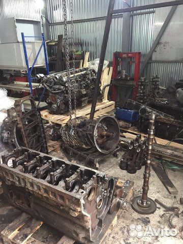 Разборка двигателей MAN