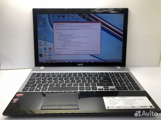 Ноутбук aspire v3 551g. Acer v3 551g.