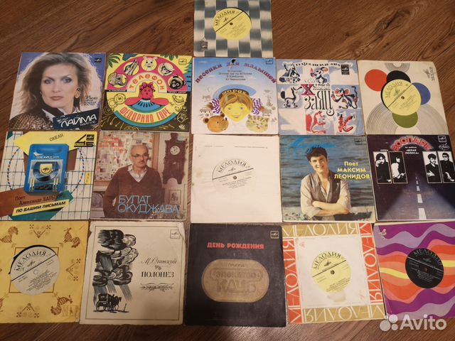 Пластинки коллекционные