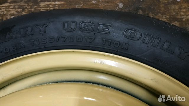 Запасное колесо Lexus GS430 LS430 155/70R17 Запасное колесо Lexus GS430 LS430 155/70R17