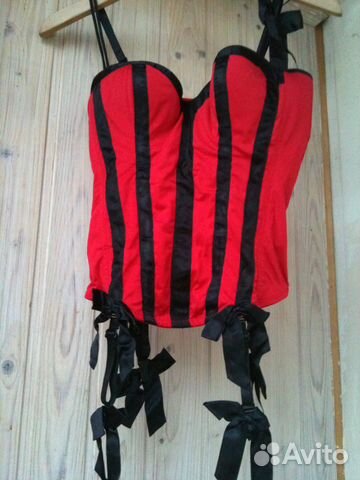 Корсет с подвязками 34С новый