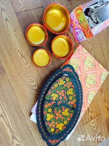 Новое золотая хохлома