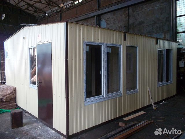 Бытовка Дачный домик 6х4,8 (вагонка А)