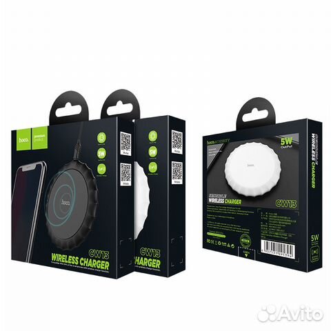 Беспроводная зарядка hoco cw13 wireless charger