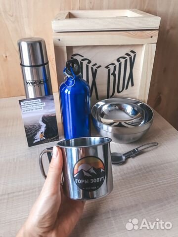 Бокс с ломом Подарочный бокс в деревянной коробке