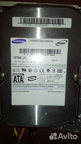 Жесткие диски HDD SATA Б/У