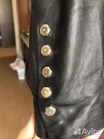 Куртка кожаная Elisabetta Franchi оригинал