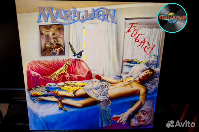 Marillion fugazi (made IN germany) 19841984