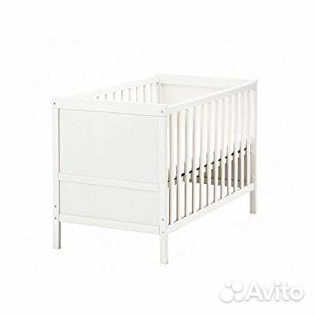 Детская кроватка IKEA сундвик с бортиком Детская кроватка IKEA сундвик с бортиком