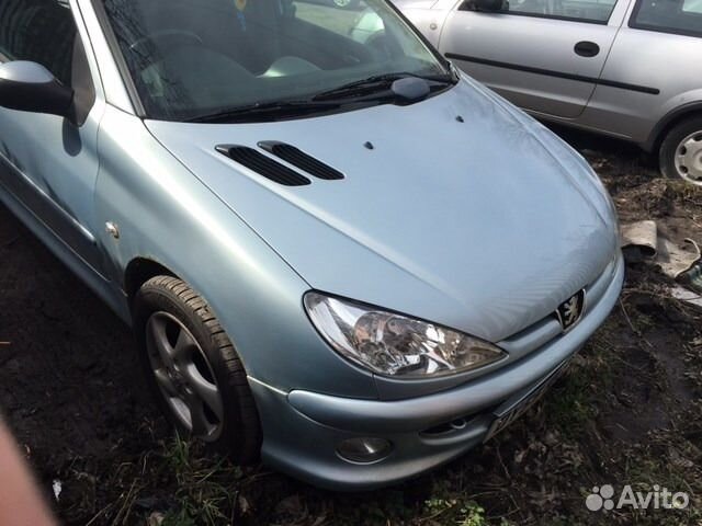 Дверь капот фара бампер Peugeot 206