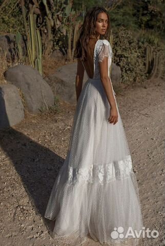 Свадебное платье в стиле бохо, рустик Asaf Dadush