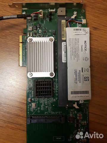 Контроллер Intel SAS 8408E 256Mb с батарейкой