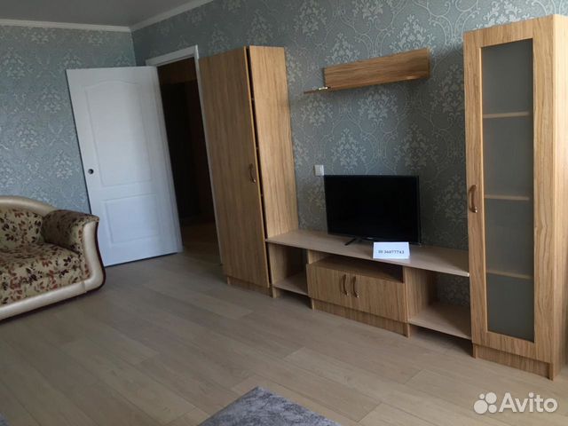 

1-к. квартира, 45 м², 2 кровати
