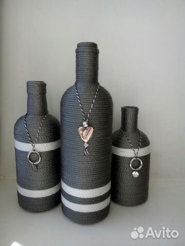 Интерьерные Вазы. Бутылки
