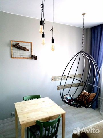 

Квартира-студия, 47 м², 3 кровати