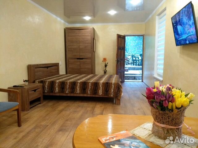 

1-к. квартира, 45 м², 2 кровати
