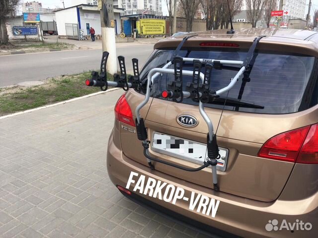 Велокрепление на заднюю дверь Thule