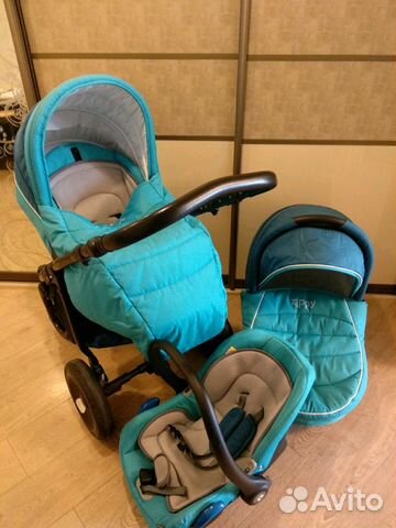 Коляска Tuttis Zippy New 3 в 1 + база Isofix