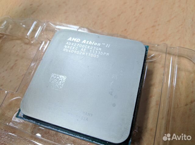 Процессор am3 Athlon X2 270 3,4ггц 2 ядра 2мб кэш