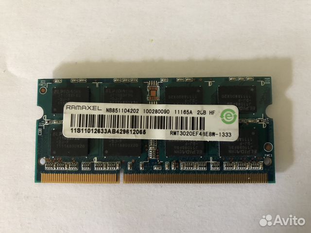 Продам оперу DDR3 для ноутбука