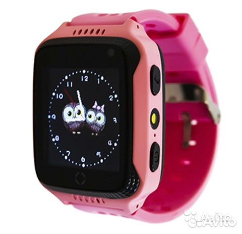 Умные детские часы Smart Baby Watch G72 розовые