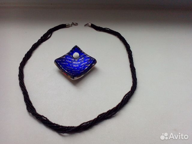 Ожерелье с подвеской Murano Италия