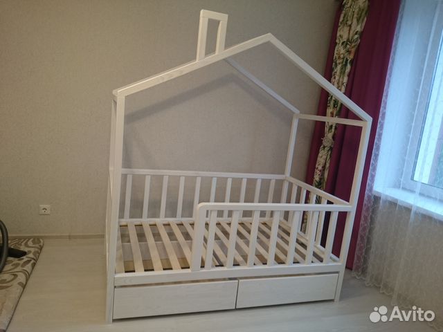 Детская кровать-домик №3