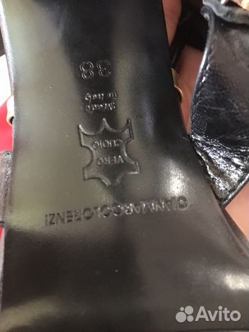 Босоножки туфли Gianmarco Lorenzi 38 размер Босоножки туфли Gianmarco Lorenzi 38 размер