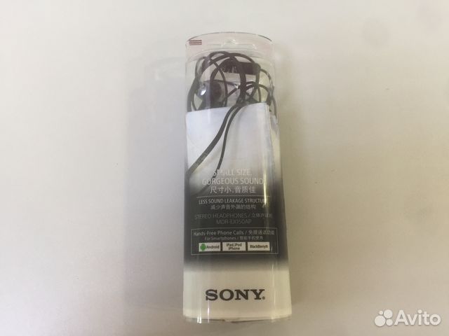 Наушники Sony mdr-ex150ap