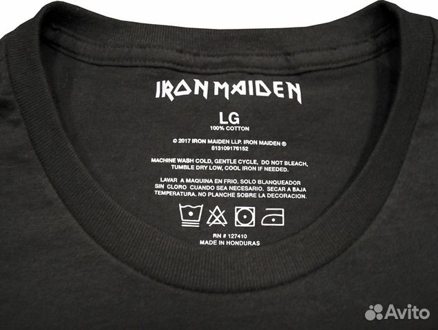 Винтажная футболка Iron Maiden (привезена из США) Винтажная футболка Iron Maiden (привезена из США)