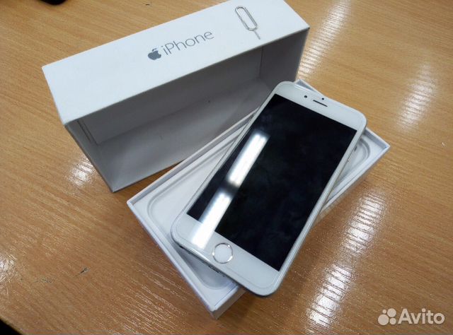 iPhone 6, 16gb, silver