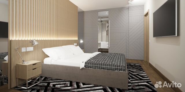 1-к квартира, 55.9 м², 9/13 эт.