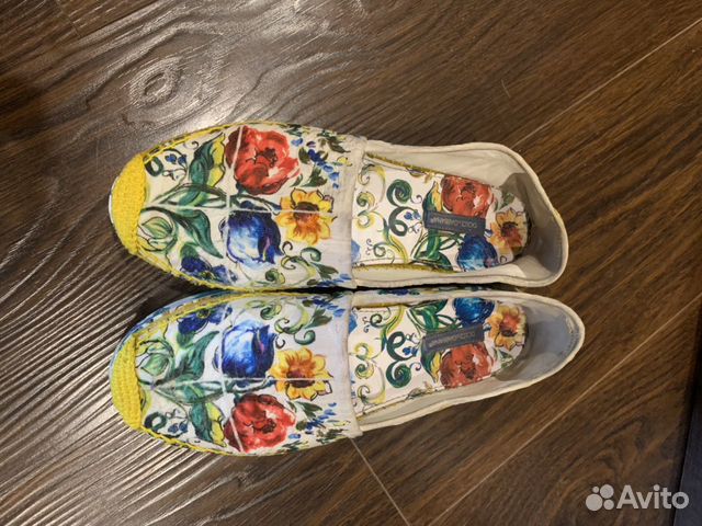 Эспадрильи Dolce Gabbana оригинал б/у Эспадрильи Dolce Gabbana оригинал б/у
