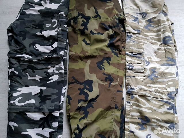 Штаны карго в стиле military Штаны карго в стиле military