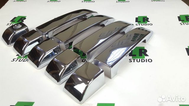 Накладки на ручки Range Rover 2002-2009 хром Накладки на ручки Range Rover 2002-2009 хром