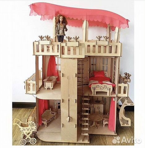 Домик кукольный для Барби