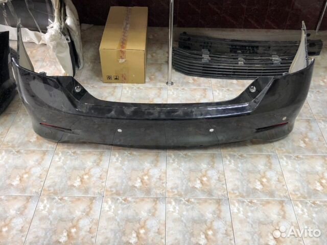 Бампер задний Toyota Camry V50 (Б/у, оригинал) в х Бампер задний Toyota Camry V50 (Б/у, оригинал) в х