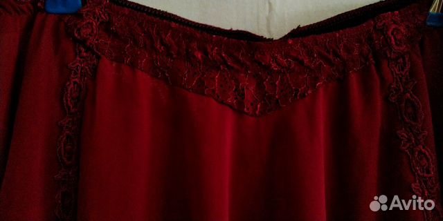 Юбка лёгкая с подкладкой