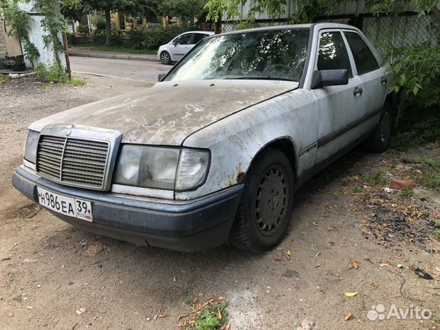 W124 на запчасти 124 230е