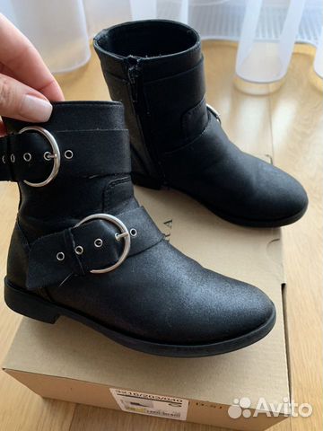 Сапожки Zara 28 размер, 16,5 см стелька Сапожки Zara 28 размер, 16,5 см стелька